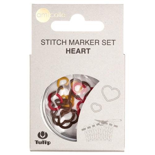 Tulip - Set markere inimioare S-M-L