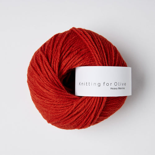 Knitting for Olive - Heavy Merino Pomegranate